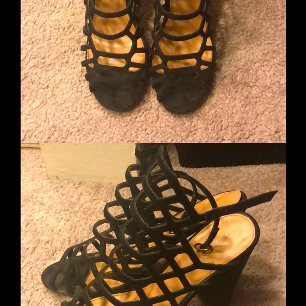 Black heels
